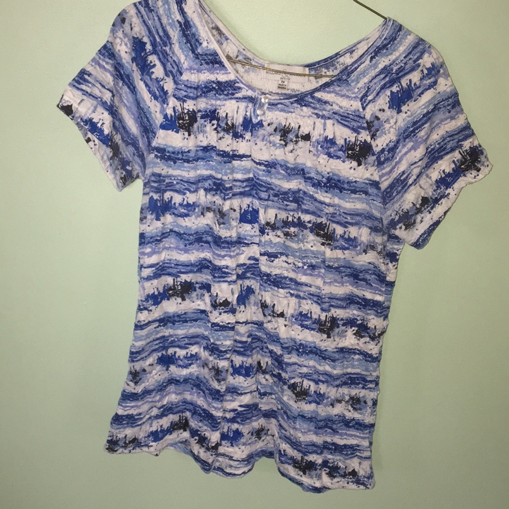 FREE 🆓 With Purchase Blue and Black Shirt